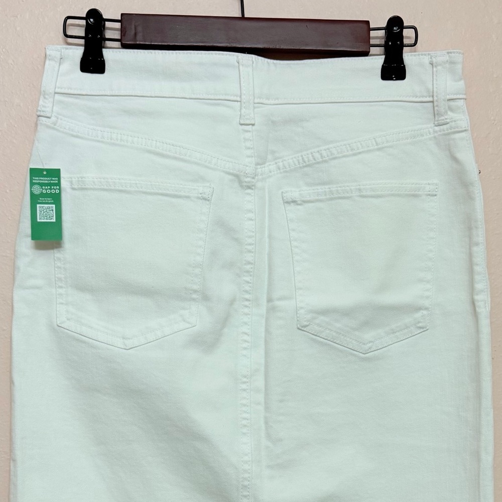 GAP Factory Denim Midi Pencil Skirt - Picture 4 of 4